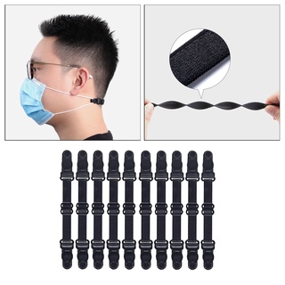 10Pcs Face Mask Ear Hook Ear Strap Extender Extension Mask Clip Ear Saver
