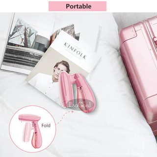 Foldable Travel Steamer Brush Iron for Clothes Powerful Handheld Steam Home Garment Fabric Wrinkle