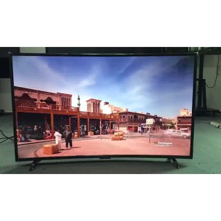 2021 Manufacturer Ultra-Thin 4K UHD led television android smart curved screen Wifi TV 55 inch 9.0