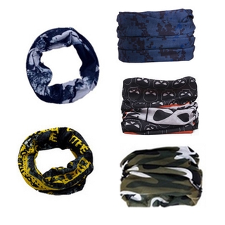 5pcs Headband Sport Magic-Style Headwear Outdoor Bandana Scarf Colorful Series