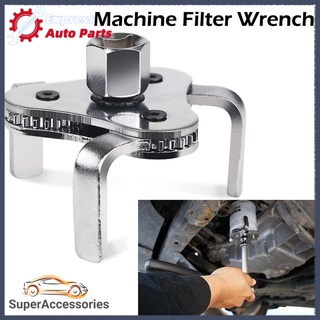 Auto Oil Filter Wrench Car Repair Tools Adjustable 3 Jaw Remover Tool For Cars Trucks