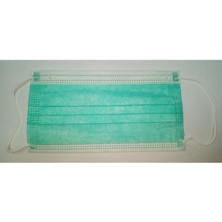 GREEN 3BOX 3 PLY DISPOSABLE SURGICAL FACEMASK 50pcs