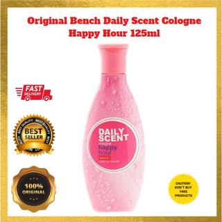 ﹍☬Original Bench Daily Scent Cologne Happy Hour 125ml