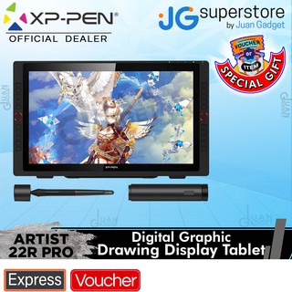 XP-Pen Artist 22R Pro 1080p 21.5-inches Drawing Monitor with Express Keys and Battery-Free Stylus