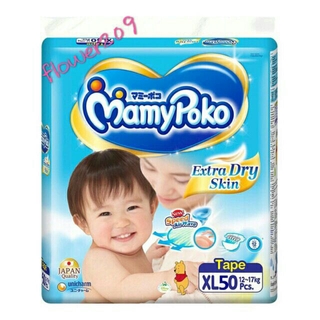 Mamypoko Extra Dry Skin Tape Diaper XL 50S
