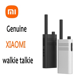 【COD】Original Xiaomi Mijia Walkie Talkie Lite Civil 5 Km Intercom Outdoor Handheld Mini Radio Talkie Walkie with mi home app