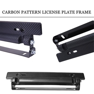 Plate Accessories✓❀⊙License Plate Frame Universal Adjustable Car License Plate Frame Holder (2)