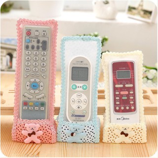 1pcs TV Air Conditioning Remote Control Bow Protector Cover Dust Storage Bags