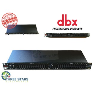 DBX 215/131 Graphic Equalizer dbx equalizer 15 band Dbx (Silver Color)