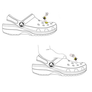 ☃●Jibbitz for Crocs Set 10pcs Pack Cartoon Flower Jibbitz Anime Charms Sets for Slipper Clog Shoes