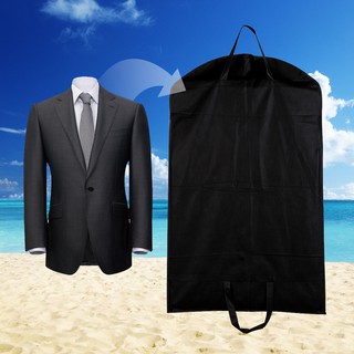 1pcs Storage Dustproof Hanger Clothes Suit Cover Luggage Bag (1)