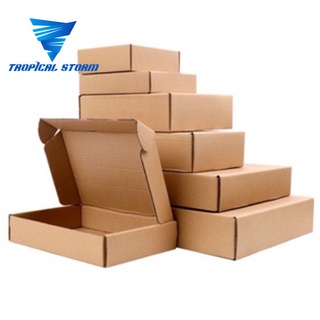 TS Carton box corrugated packaging Kraft Lowest price/ Brown Kraft Mailer Corrugated Box