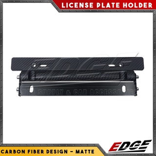 【Ready Stock】▪✱License Plate Holder - Matte - TRD - w/ bolts universal adjustable car supply carb (2)