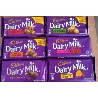 Cadbury dairy milk 160g and 190grams oct 2 2022expiry