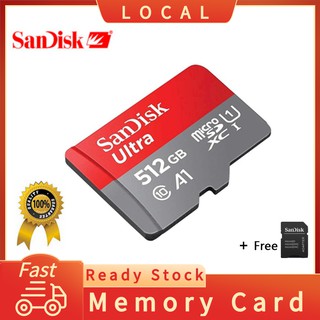 [Local] SanDisk Memory Card 128GB 256GB 512GB Memory card original Micro SD Card Class