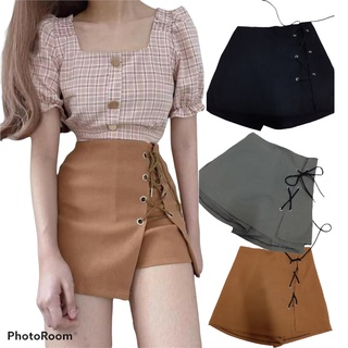 Dancy Korean Short Origami SKORT Mini skirt Casual Skirt /Skort Korean skirt Small to Large body fra