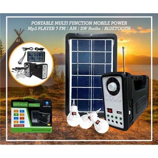 GOODLIGHT Plus Solar Lighting System GD8017-AM With Bluetooth Mp3 Speaker and AM FM Radio