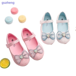 Spring new female baby princess shoes 1-6 years old children s toddler shoes non-slip wear-resistant soft bottom children s breathable leather shoes
