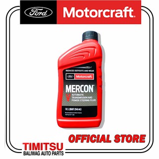 ORIGINAL MOTORCRAFT MERCON V ATF AUTOMATIC TRANSMISSION AND POWER STEERING FLUID PSF 946ML 1041696