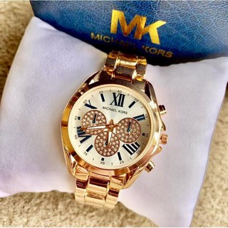 Watch battery✖▲❀Michael Kors Elegant MK Bradshaw Mickey Watch With Free Box and Battery