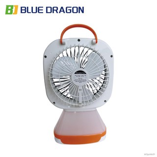 Desktop fan charging fan electronic fan box fan LED light night light portable fan rechargeable fan