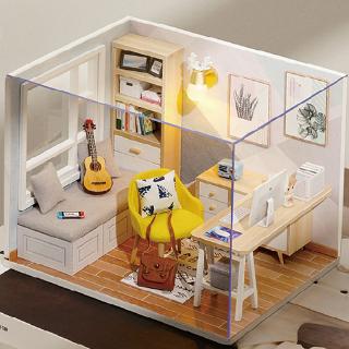 CUTEBEE (1/32) DIY DIY Dollhouse Miniature Kit with Furniture, Handcraft House Collectibles for Hobbies, Gift Toys for Children QT07