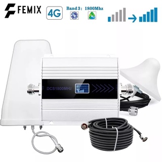 Femix Tri-band Signal Repeater LTE 2g 3g 4g Cell Phone Signal Booster Tri-band Repeater
