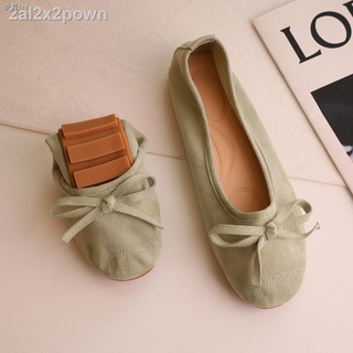 ♀▲Soft-soled single shoes women s spring and summer 2021 new peas shoes soft-soled ballet shallow eg