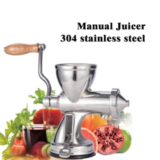 Ready Stock/✗❣Juicer Blender and Soy Milk Maker New Stainless Steel wheatgrass juicer Slow squ