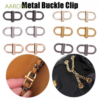 AARON5 6 Colors Strap Adjustment Buckle Hardware Accessories Metal Buckle Clip Chain Length Adjustment Bag Parts Bag Accessories for Bag Chain Strap for Length Shorten Replacement Buckle/Multicolor