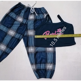 New products◘✱▽CHECKERED JOGGER CROP TOP TERNO FOR GIRLS