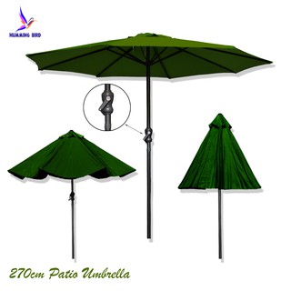 Hummingbird 270cm Heavy Duty Multi functional Umbrella Patio Garden Umbrella Beach Umbrella(No-Tilt) (8)