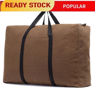 travel bag■[READY STOCK]. duffle bag laggage travel gym Kapasiti ultra-besar beg kanvas mengangk