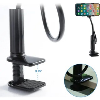 Tinda Adjustable 360 Degree Rotate Universal Lazy Phone Holder Stand Stents Flexible Desk Table Clip