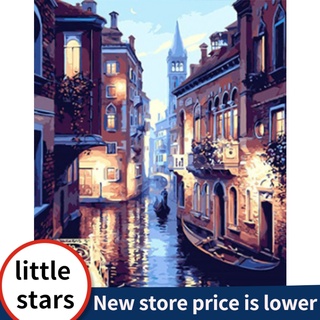 Little star paint by numbers 40*50cm number painting wall decor painting by numbers for kids