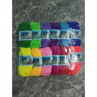 Yarn Assorted 12 Colors Joy