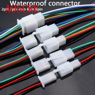 1set 2.8mm 2/3/4/6/9 pin Automotive Quick connection Electrical wire connector Male Female cable terminal plug Kits Motorcycle