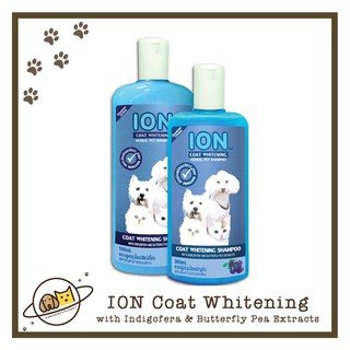 ION Coat Whitening Herbal Shampoo for Dogs and Cats (Pawsome Planet)