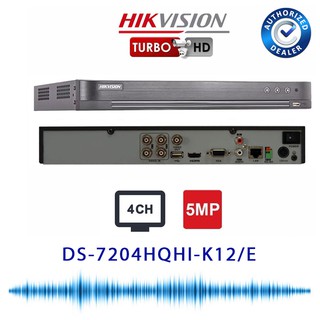 Hikvision DS-7204HQHI-K1/S H.265+ 4MP 1080P 2MP 4CH 1SATA 3.0 Turbo HDTVI CCTV DVR