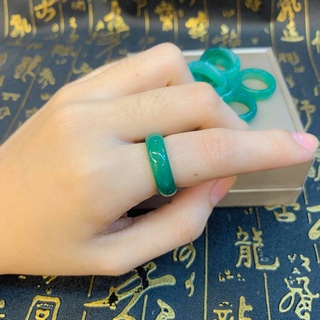 ❐LUCKY CHARM 999 LUCKY CHARN 999 JADE RING.