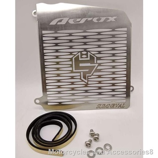 【Spot Goods】✕STAINLESS Yamaha AEROX155 Radiator Cover (Chrome) *Made in Thailand