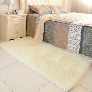 Plush Shaggy Soft Carpet Mat Rug Anti-Skid Mat Room Carpet (5)