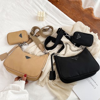 JNK #Q0070 New Fashion Chain Shoulder Messenger Bag Ins Wild 2in1 Underarm Bag Sling Bag