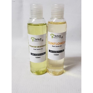 New products♀✺SUNFLOWER oil / GRAPESEED / OLIVE oil CARRIER OIL PURE PREMIUM sealed 250 OR 100ML