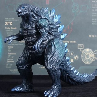 YCH toys blue earth Godzilla action figure 7inchs pvc