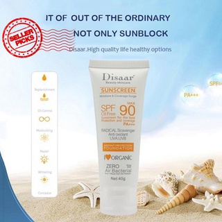 DISAAR Sunscreen Whitening Cream Sunblock Skin Protective Cream Anti-Aging Moisturizing Cream V0V8
