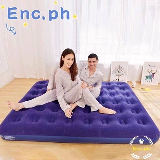 ENC Bestway Inflatable Double Bed Sofa Mattress Plush Air Bed