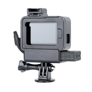 ULANZI V2 Vlog Gopro Case Accessories for GoPro Hero 7 6 5 Plastic Housing with Extend Microphone Port Cold Shoe Mount Vlogging【New arrival】