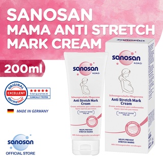 Sanosan Mama Mom to be Organic Anti Stretch Mark Cream 20ml / 200ml