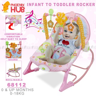 Phoenix Hub 68112 Hot Style Infant to Toddler Rocker